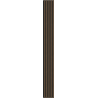 Mexen Lam-B wall slats 275 x 30 cm, 4 mm HDF board, technical veneer, Espresso Walnut - S100-275307-3015-019