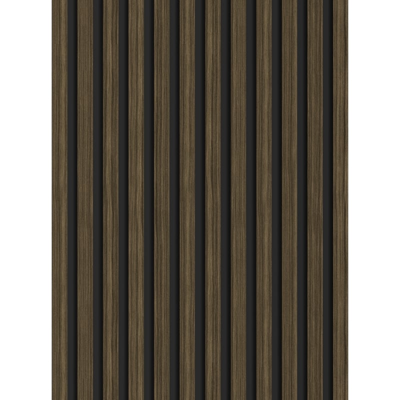 Mexen Lam-B lamele ścienne 275 x 30 cm, płyta HDF 4 mm, fornir techniczny, Heban Królewski - S100-275307-3015-020