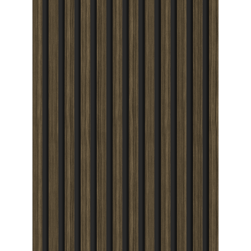 Mexen Lam-B Wandpaneele 275 x 30 cm, HDF-Platte 4 mm, technisches Furnier, Königsebenholz - S100-275307-3015-020