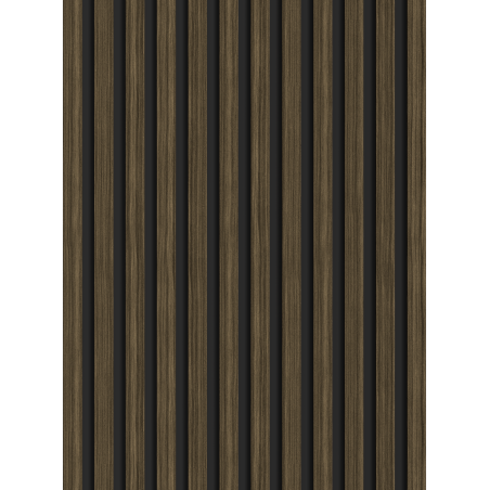 Mexen Lam-B Stenske lamele 275 x 30 cm, HDF plošča 4 mm, tehnični furnir, Kraljevski Ebenovina - S100-275307-3015-020