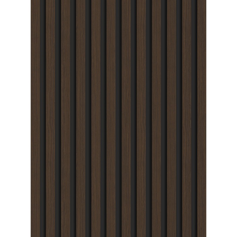 Mexen Lam-B lamele ścienne 275 x 30 cm, płyta HDF 4 mm, fornir techniczny, Orzech Palisandrowy - S100-275307-3015-021