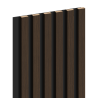 Mexen Lam-B lamelles murales 275 x 30 cm, panneau HDF 4 mm, placage technique, Noyer Palissandre - S100-275307-3015-021