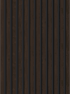 Mexen Lam-B lamelles murales 275 x 30 cm, panneau HDF 4 mm, placage technique, Ébène Marron - S100-275307-3015-022