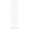 Mexen Lam-B Wandpaneele 275 x 30 cm, HDF Platte 4 mm, technisches Furnier, Silberne Schwarze Eiche - S100-275307-3015-025