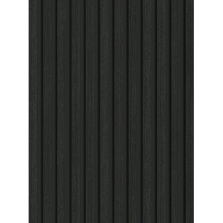 Mexen Lam-B Wall Lamellen 275 x 30 cm, HDF Plack 4 mm, technesche Furnier, Sëlwergrauwen Eech - S100-275307-3015-025