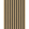 Mexen Lam-F lamele de pared acústicas 275 x 30 cm, fieltro 8 mm, chapa técnica, Roble Dorado - S105-275307-3015-003