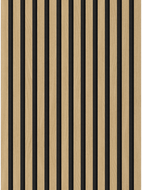 Mexen Lam-F Acoustic Wall Slats 275 x 30 cm, 8 mm Felt, Technical Veneer, Golden Oak - S105-275307-3015-003