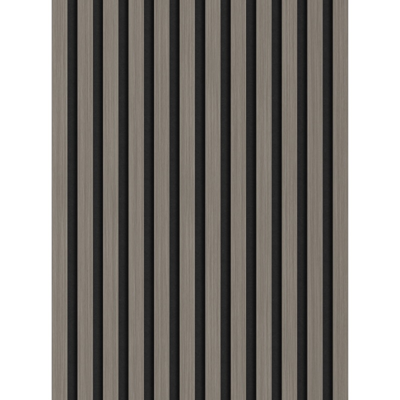 Mexen Lam-F paneles acústicos de pared 275 x 30 cm, fieltro 8 mm, chapa técnica, Roble Acero - S105-275307-3015-006