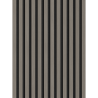 Mexen Lam-F akustische Wandlamellen 275 x 30 cm, Filz 8 mm, technisches Furnier, Stahl-Eiche - S105-275307-3015-006