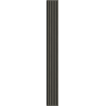Mexen Lam-F lamele de pared acústicas 275 x 30 cm, fieltro 8 mm, chapa técnica, Roble Ónix - S105-275307-3015-010