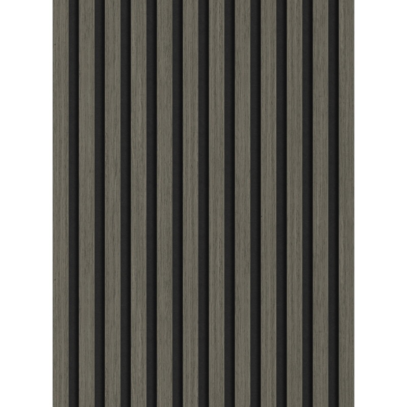 Mexen Lam-F akoestische wandlatten 275 x 30 cm, vilt 8 mm, technisch fineer, Onyx Eik - S105-275307-3015-010