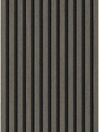 Mexen Lam-F lamelles murales acoustiques 275 x 30 cm, feutre 8 mm, placage technique, Chêne Onyx - S105-275307-3015-010