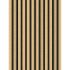 Mexen Lam-F wall slats acoustic 275 x 30 cm, 8 mm felt, technical veneer, Natural Bamboo - S105-275307-3015-011