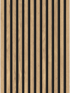 Mexen Lam-F akustiset seinälamellit 275 x 30 cm, 8 mm huopa, tekninen viilu, Klassinen Mänty - S105-275307-3015-012