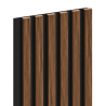 Mexen Lam-F lamelles murales acoustiques 275 x 30 cm, feutre 8 mm, placage technique, Acajou Rubis - S105-275307-3015-013