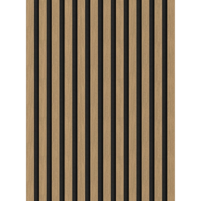 Mexen Lam-F lamele ścienne akustyczne 275 x 30 cm, filc 8 mm, fornir techniczny, Orzech Lniany - S105-275307-3015-015