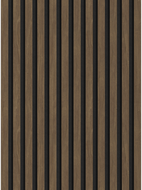 Mexen Lam-F acoustic wall panels 275 x 30 cm, 8 mm felt, technical veneer, Cocoa Walnut - S105-275307-3015-018