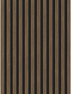 Mexen Lam-F Akustische Wandpaneele 275 x 30 cm, Filz 8 mm, technisches Furnier, Kakao Nussbaum - S105-275307-3015-018