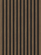 Mexen Lam-F lamele ścienne akustyczne 275 x 30 cm, filc 8 mm, fornir techniczny, Orzech Kakaowy - S105-275307-3015-018