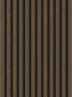 Mexen Lam-F lamelles murales acoustiques 275 x 30 cm, feutre 8 mm, placage technique, Noyer Espresso - S105-275307-3015-019