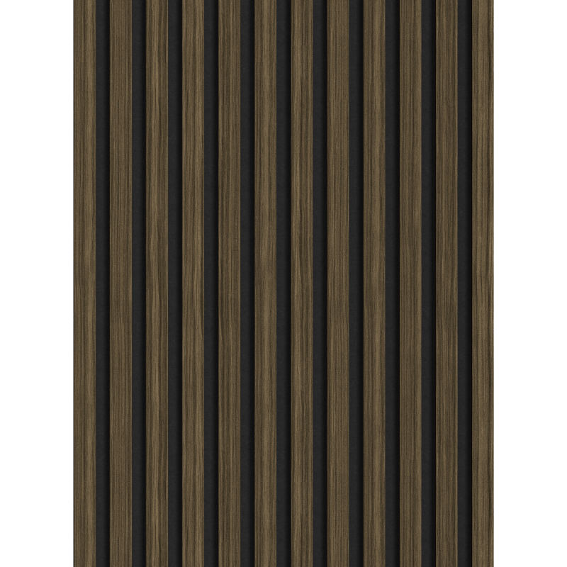 Mexen Lam-F Akustik-Wandpaneele 275 x 30 cm, 8 mm Filz, technische Furniere, Königsebenholz - S105-275307-3015-020