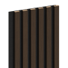 Mexen Lam-F lamele ścienne akustyczne 275 x 30 cm, filc 8 mm, fornir techniczny, Orzech Palisandrowy - S105-275307-3015-021