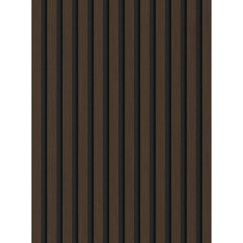 Mexen Lam-F lamele ścienne akustyczne 275 x 30 cm, filc 8 mm, fornir techniczny, Orzech Palisandrowy - S105-275307-3015-021