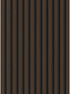 Mexen Lam-F acoustic wall slats 275 x 30 cm, 8 mm felt, technical veneer, Palisander Walnut - S105-275307-3015-021
