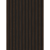 Mexen Lam-F schallabsorbierende Wandpaneele 275 x 30 cm, Filz 8 mm, technisches Furnier, Ebenholz Braun - S105-275307-3015-022