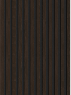 Mexen Lam-F acoustic wood slats 275 x 30 cm, 8 mm felt, technical veneer, Brown Ebony - S105-275307-3015-022