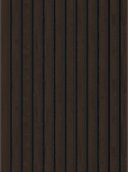 Mexen Lam-F lamelles acoustiques murales 275 x 30 cm, feutre 8 mm, placage technique, Ébène Brun - S105-275307-3015-022