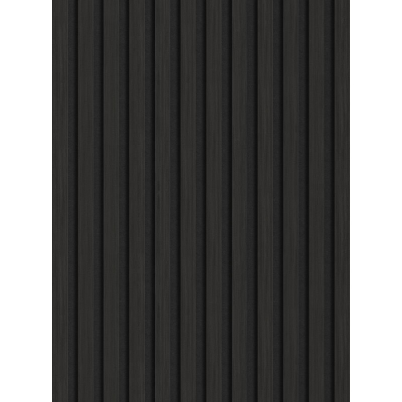 Mexen Lam-F akustiska väggpaneler 275 x 30 cm, filt 8 mm, teknisk faner, Svart Ebenholts - S105-275307-3015-023