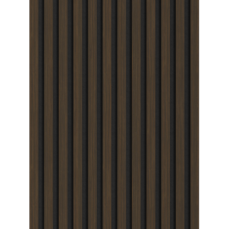 Mexen Lam-F Akustične stenske lamele 275 x 30 cm, filc 8 mm, tehnični furnir, Pečeni Oreh - S105-275307-3015-024