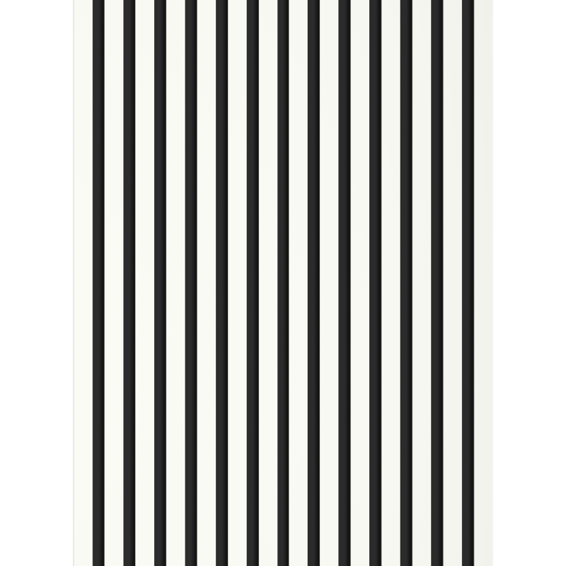 Mexen Lam-B wall slats 275 x 31.5 cm, 4 mm HDF board, White Matte - S100-275317-2812-051