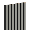 Mexen Lam-B wall slats 275 x 31.5 cm, 4 mm HDF board, Grey Matte - S100-275317-2812-052