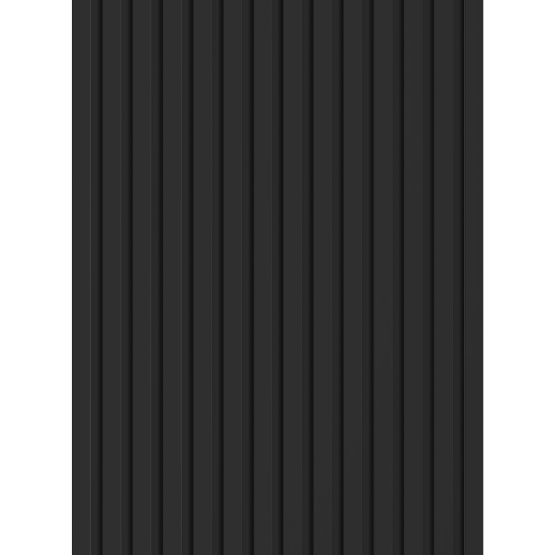 Mexen Lam-B seinäpaneelit 275 x 31,5 cm, HDF-levy 4 mm, Musta Matta - S100-275317-2812-053