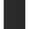 Mexen Lam-B lames murales 275 x 31,5 cm, panneau HDF 4 mm, Noir Mat - S100-275317-2812-053