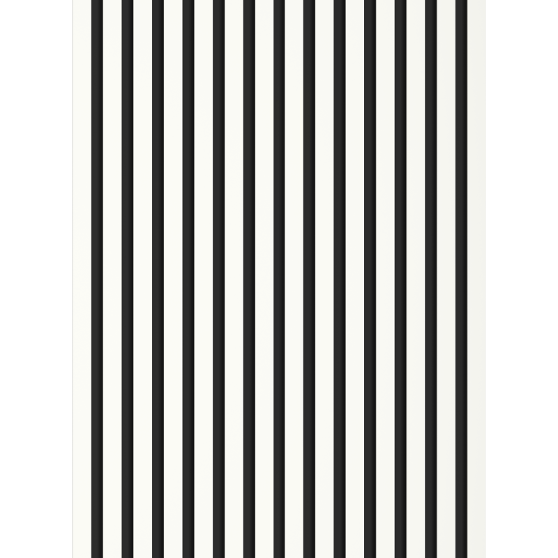 Mexen Lam-B wall slats 275 x 31.5 cm, 4 mm HDF board, White Gloss - S100-275317-2812-054