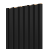 Mexen Lam-B Λαμέλες τοίχου 275 x 31,5 cm, πλάκα HDF 4 mm, Μαύρη Γυαλάδα - S100-275317-2812-055