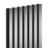 Mexen Lam-B lames murales 275 x 31,5 cm, panneau HDF 4 mm, Argent - S100-275317-2812-056