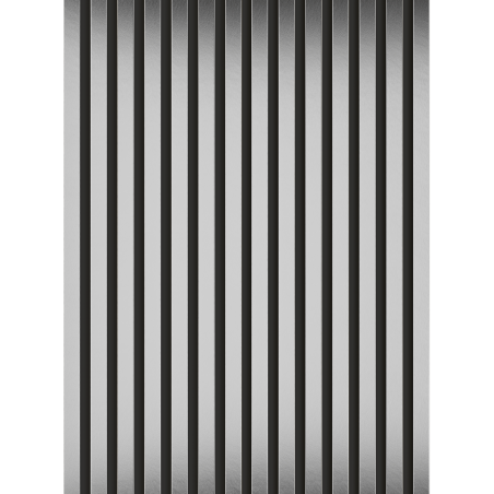 Mexen Lam-B Wandpaneele 275 x 31,5 cm, HDF-Platte 4 mm, Silber - S100-275317-2812-056