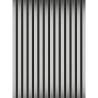 Mexen Lam-B lames murales 275 x 31,5 cm, panneau HDF 4 mm, Argent - S100-275317-2812-056