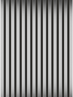 Mexen Lam-B lamelles murales 275 x 31,5 cm, panneau HDF 4 mm, Argent - S100-275317-2812-056