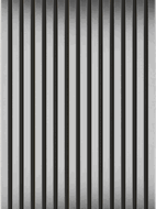 Mexen Lam-B lames murales 275 x 31,5 cm, panneau HDF 4 mm, Argent - S100-275317-2812-056