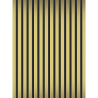 Mexen Lam-B Seinälistat 275 x 31,5 cm, HDF-levy 4 mm, Kultainen - S100-275317-2812-057