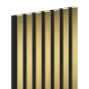 Mexen Lam-B Seinälistat 275 x 31,5 cm, HDF-levy 4 mm, Kultainen - S100-275317-2812-057