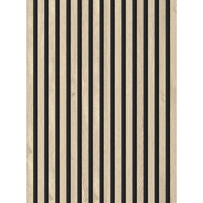 Mexen Lam-B lamas de pared 275 x 31,5 cm, tablero HDF 4 mm, Roble Perla - S100-275317-2812-058