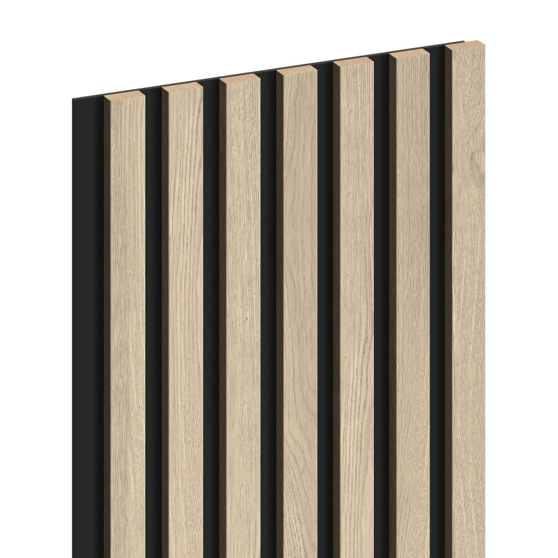 Mexen Lam-B lamas de pared 275 x 31,5 cm, tablero HDF 4 mm, Roble Perla - S100-275317-2812-058