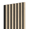 Mexen Lam-B lamelles murales 275 x 31,5 cm, panneau HDF 4 mm, Chêne Perle - S100-275317-2812-058
