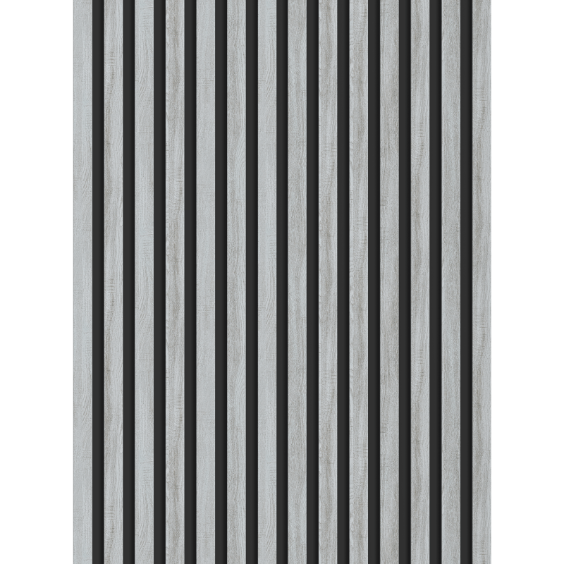 Mexen Lam-B Wandpaneele 275 x 31,5 cm, HDF-Platte 4 mm, Eiche Eis - S100-275317-2812-061